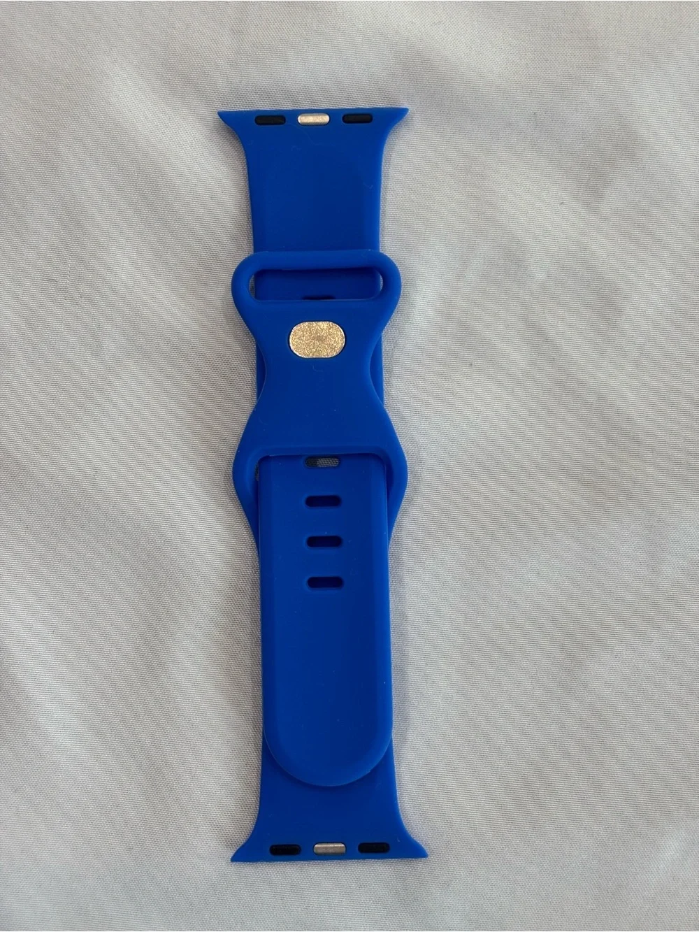 Silicone Apple Watch Bands - Maroon, Navy, Cream, Royal Blue Set of 4 38mm